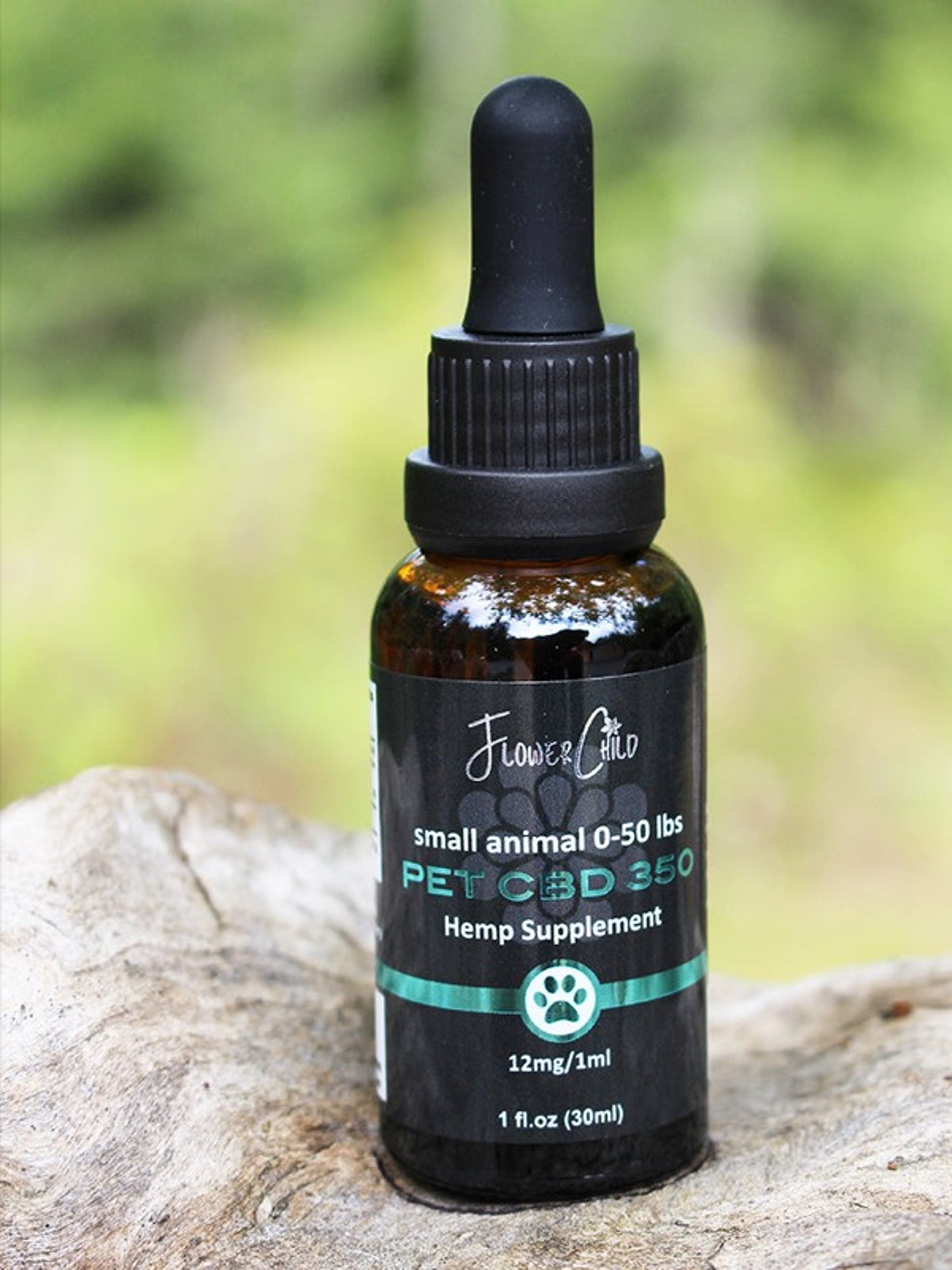 Flower Child Pet CBD Oil 350 tincture for small dogs